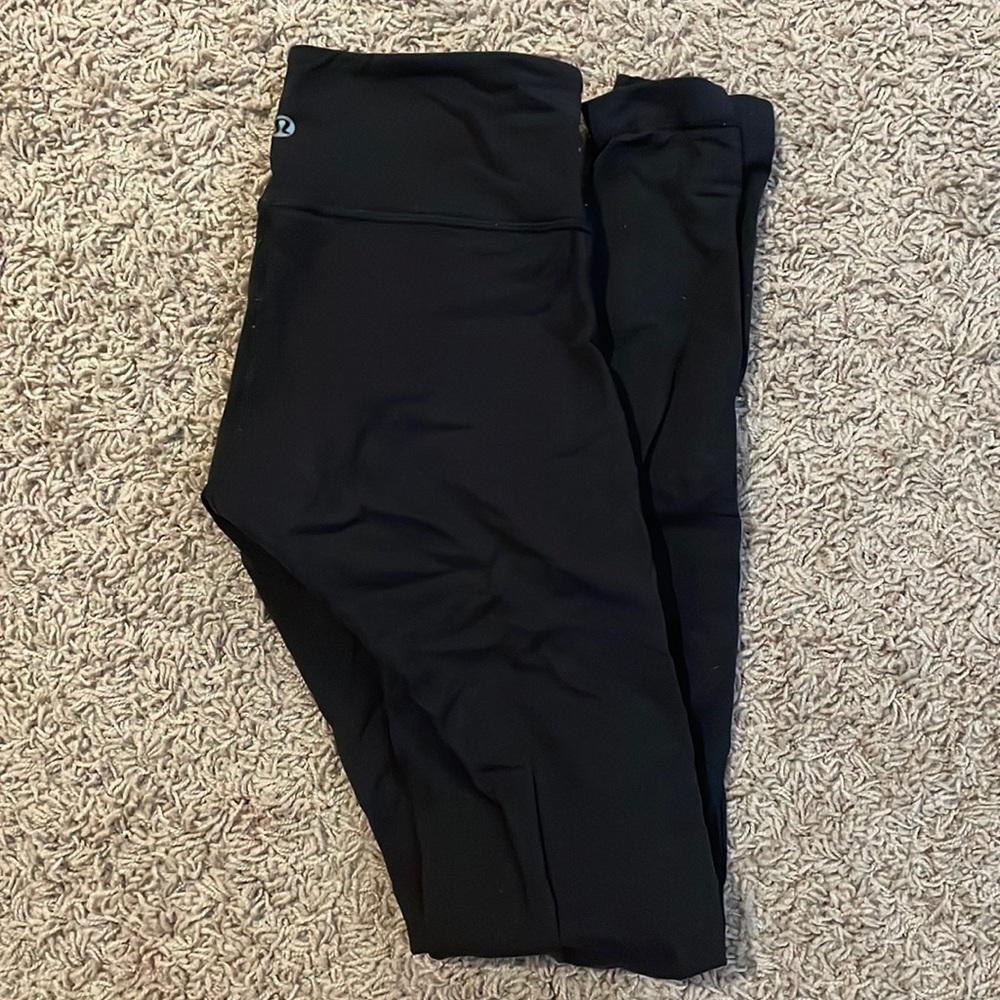Black Lulu Lemon Leggings